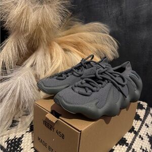 Yeezy 450 Charcoal Sneakers